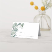 ユーカリ結婚プス座席表 プレイスカード (正面)