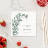 ユーカリ結婚プス スタンダードカクテルナプキン (インサイチュ)