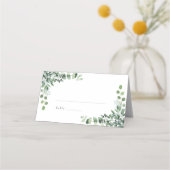 ユーカリ結婚プス プレイスカード (正面)