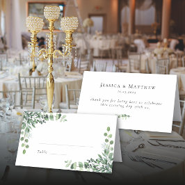 ユーカリ結婚プス プレイスカード