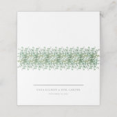 ユーカリ結婚プス プレイスカード (外部開封)