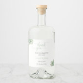 ユーカリ結婚プス リキュールボトルラベル (正面)