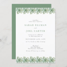 ユーカリ結婚プス 招待状