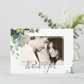 ユーカリ結婚プス – 水彩緑葉草類 (スタンド正面)