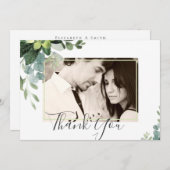 ユーカリ結婚プス – 水彩緑葉草類 (正面/裏面)