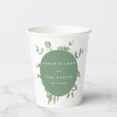 ユーカリ結婚プス 紙コップ (裏面)