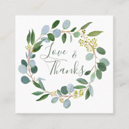 ユーカリ結婚プタスリース スクエア名刺