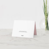 ユーカリ結婚プニーおめでとうカード カード (裏面)