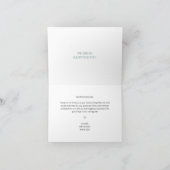 ユーカリ結婚プニーの祝いカード カード (内部)