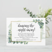 ユーカリ結婚リハーサルディナー招待状 招待状 (スタンド正面)