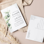 ユーカリ結婚ー記念日パーティの招待状