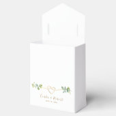 ユーカリ結婚式の引き出物箱 フェイバーボックス (オープン)