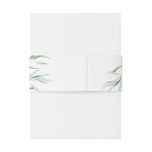 ユーカリ結婚式招待状ベリーバンド 招待状ベリーバンド (裏面例)