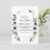 ユーカリ結婚式招待状 招待状 (スタンド正面)