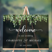 ユーカリ結婚式 アクリルサイン (ニュートラル)