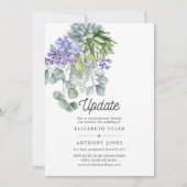 ユーカリ結婚末梢 招待状 (正面)