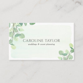 ユーカリ結婚水彩イベントプランナー 名刺