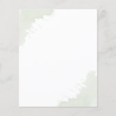 ユーカリ結婚50周年記念招待状 (裏面)