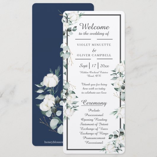 ユーカリ綿 |感じベージュ色フラットプログラム プログラム (正面/裏面)