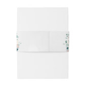 ユーカリ緑のアネモンフローラ素朴結婚性 招待状ベリーバンド (裏面例)