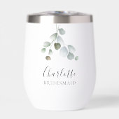 ユーカリ緑の台本結婚の花嫁 (正面)