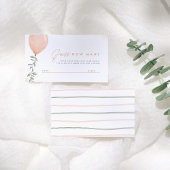 ユーカリ緑の気球はいくつだと推測 エンクロージャーカード