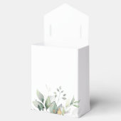 ユーカリ緑の水色結婚の フェイバーボックス (オープン)