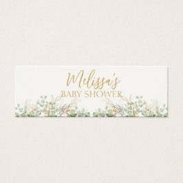 ユーカリ緑の赤ちゃんシャワーおむつラッフル