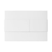 ユーカリ緑エレガント文字 招待状ベリーバンド (裏面例)