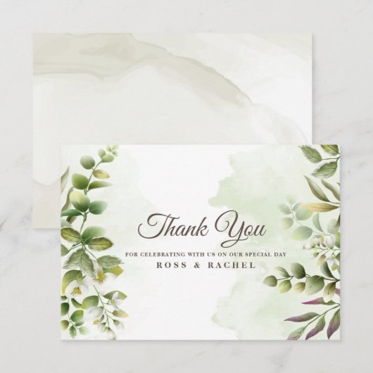 ユーカリ緑エレガント草 (正面/裏面)