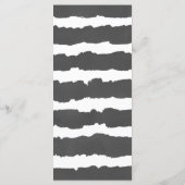 ユーカリ緑白黒シンプルメニュー プログラム (裏面)