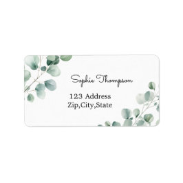 ユーカリ緑離れ ラベル