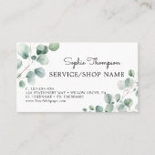 ユーカリ緑離れ 予約カード (正面)