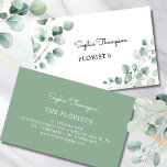 ユーカリ緑離れ 名刺<br><div class="desc">美しいユーカリの名刺</div>