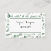 ユーカリ緑離れ 名刺 (正面)