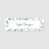 ユーカリ緑離れ 名札 (正面)