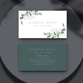 ユーカリ緑 名刺