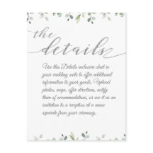 ユーカリ縁どグリー結婚シルバー詳細