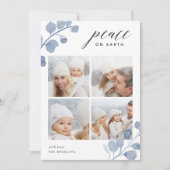 ユーカリ色彩の鮮やかプトゥス |写真コラージュカード シーズンカード (正面)