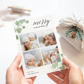 ユーカリ色彩の鮮やかプトゥス |写真コラージュカード シーズンカード