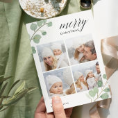 ユーカリ色彩の鮮やかプトゥス |写真コラージュカード シーズンカード