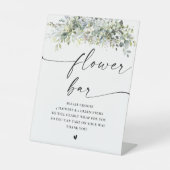 ユーカリ花バーサイン 台座サイン (正面)