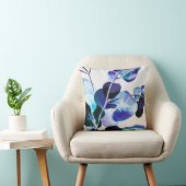 ユーカリ葉ガム水彩画 クッション (椅子)