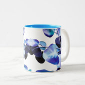 ユーカリ葉ガム水彩画 ツートーンマグカップ (正面右)