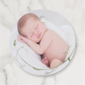 ユーカリ葉クロスバプテスマ フェイバータグ (裏面)