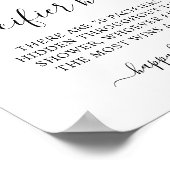 ユーカリ葉グリーおしゃれな狩りゲームサイン ポスター (角)