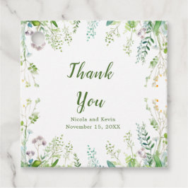 ユーカリ葉グリー結婚ズ フェイバータグ