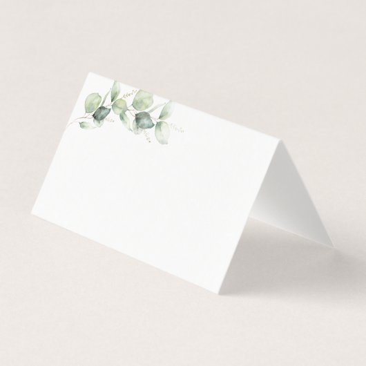 ユーカリ葉グレリー結婚座席表 (正面)