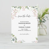 ユーカリ葉スの花 招待状 (スタンド正面)