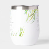 ユーカリ葉スウォーター・カラー・グリーンブライダルシャワー (左面)